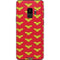 DC Comics Wonder Woman Logo Pattern Galaxy S9 Skin