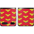 DC Comics Wonder Woman Logo Pattern Galaxy Z Flip Skin