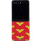 DC Comics Wonder Woman Logo Pattern Galaxy Z Flip5 5G Skin