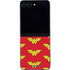 DC Comics Wonder Woman Logo Pattern Galaxy Z Flip5 5G Skin