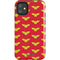 DC Comics Wonder Woman Logo Pattern iPhone 11 Impact Case