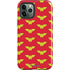 DC Comics Wonder Woman Logo Pattern iPhone 12 Pro Impact Case