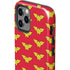 DC Comics Wonder Woman Logo Pattern iPhone 12 Pro Impact Case