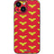 DC Comics Wonder Woman Logo Pattern iPhone 13 Mini Skin