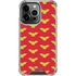 DC Comics Wonder Woman Logo Pattern iPhone 13 Pro Clear Case