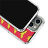 DC Comics Wonder Woman Logo Pattern iPhone 13 Pro Clear Case