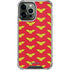 DC Comics Wonder Woman Logo Pattern iPhone 13 Pro Max Clear Case