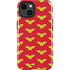 DC Comics Wonder Woman Logo Pattern iPhone 15 Plus Impact Case