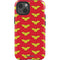 DC Comics Wonder Woman Logo Pattern iPhone 14 Impact Case
