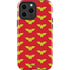 DC Comics Wonder Woman Logo Pattern iPhone 15 Pro Max Impact Case
