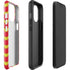DC Comics Wonder Woman Logo Pattern iPhone 15 Pro Max Impact Case