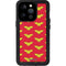 DC Comics Wonder Woman Logo Pattern iPhone 14 Pro Waterproof Case