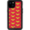 DC Comics Wonder Woman Logo Pattern iPhone 15 Plus Waterproof Case