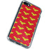 DC Comics Wonder Woman Logo Pattern iPhone SE (2nd & 3rd Gen) Clear Case