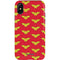 DC Comics Wonder Woman Logo Pattern iPhone XS Pro Case