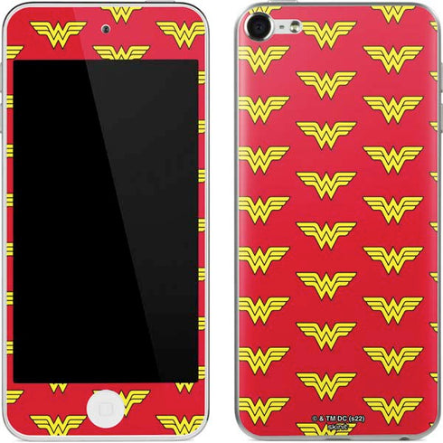 DC Comics Wonder Woman Logo Pattern Apple iPod Skin