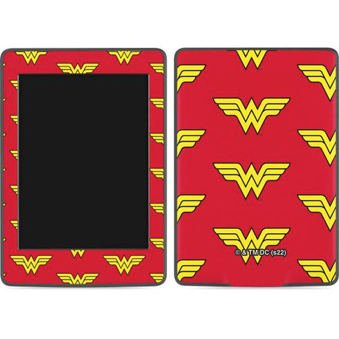 DC Comics Wonder Woman Logo Pattern Amazon Kindle Skin