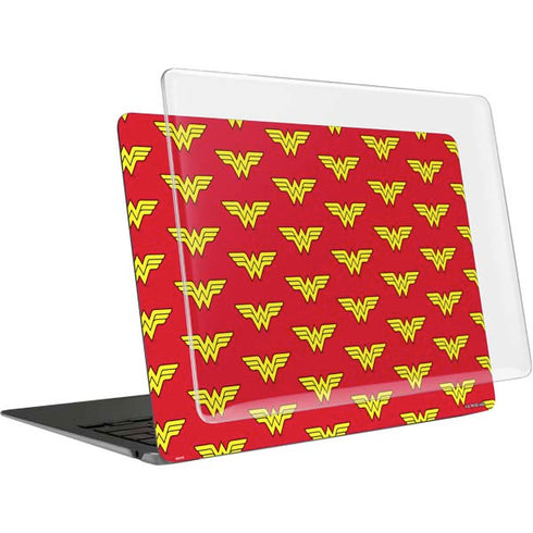 DC Comics Wonder Woman Logo Pattern MacBook Air 15in (2023-2025) Case plus Skin