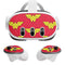 DC Comics Wonder Woman Logo Pattern Meta Quest 3 Skin
