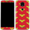 DC Comics Wonder Woman Logo Pattern Moto E5 Plus Skin