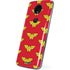DC Comics Wonder Woman Logo Pattern Moto E5 Plus Skin