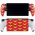 DC Comics Wonder Woman Logo Pattern PlayStation Portal Remote Player Skin