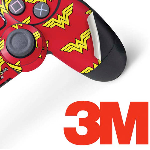 DC Comics Wonder Woman Logo Pattern PS4 Controller Skin