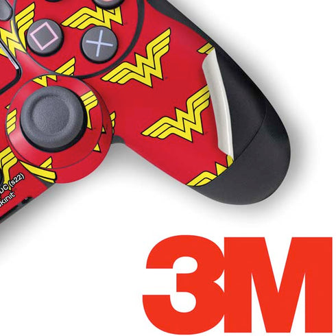 DC Comics Wonder Woman Logo Pattern PS4 Pro/Slim Controller Skin