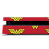 DC Comics Wonder Woman Logo Pattern PS4 Slim Skin