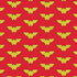 DC Comics Wonder Woman Logo Pattern PS4 Slim Skin