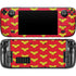 DC Comics Wonder Woman Logo Pattern Steam Deck Handheld Gaming Computer Skin