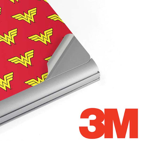 DC Comics Wonder Woman Logo Pattern Surface Book 2 13.5in Skin