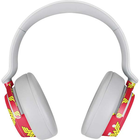 DC Comics Wonder Woman Logo Pattern Surface Headphones Skin