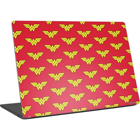 DC Comics Wonder Woman Logo Pattern Surface Laptop 4 15in Skin