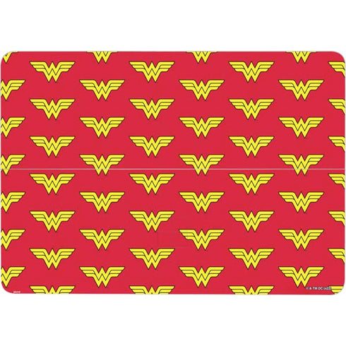 DC Comics Wonder Woman Logo Pattern Surface Laptop Studio Skin