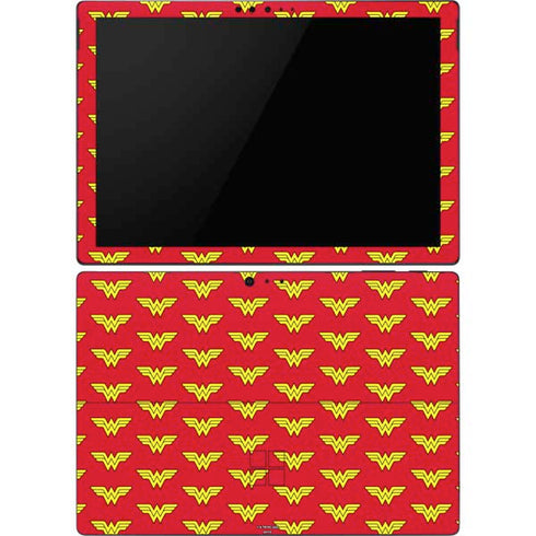 DC Comics Wonder Woman Logo Pattern Surface Pro 6 Skin