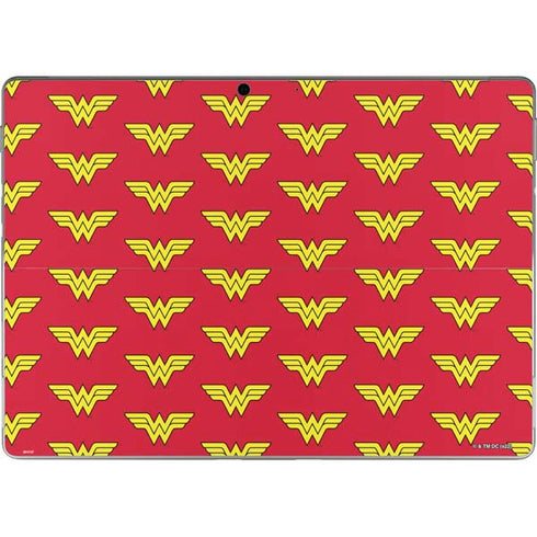 DC Comics Wonder Woman Logo Pattern Surface Pro 9 Skin