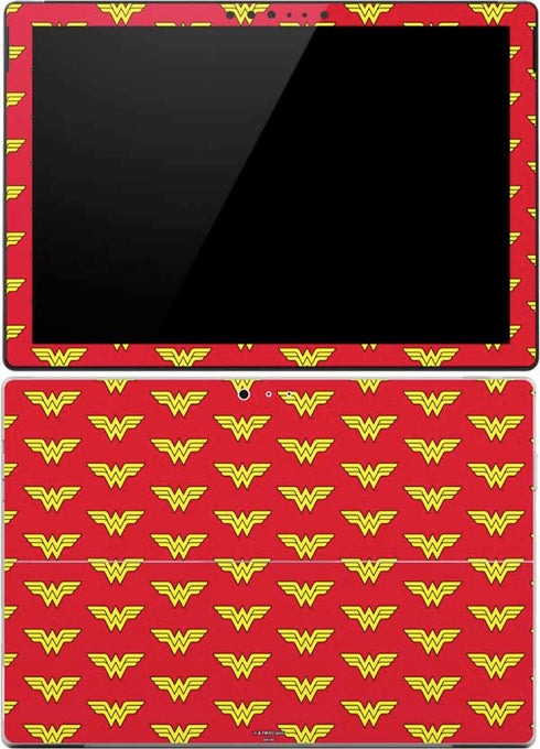 DC Comics Wonder Woman Logo Pattern Surface Pro (2017) Skin
