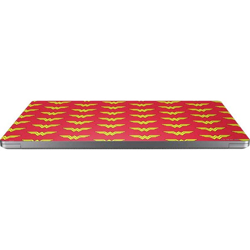 DC Comics Wonder Woman Logo Pattern Universal Laptop 11in (8.8 x 6.2in) Skin