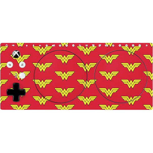 DC Comics Wonder Woman Logo Pattern Xbox Adaptive Controller Skin