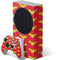 DC Comics Wonder Woman Logo Pattern Xbox Series S Skins