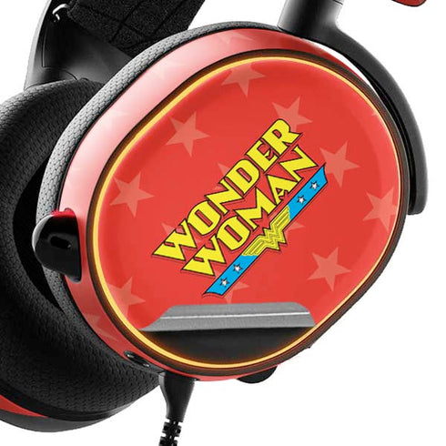 DC Comics Wonder Woman Logo SteelSeries Arctis 3 Skin
