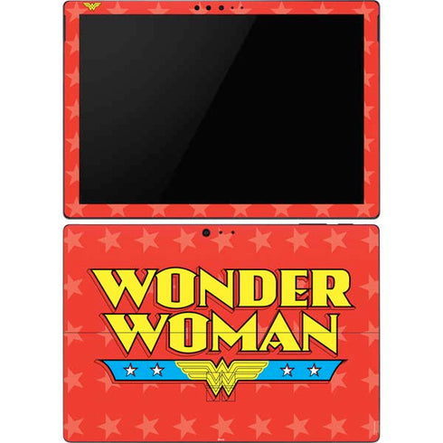 DC Comics Wonder Woman Logo Surface Pro 6 Skin