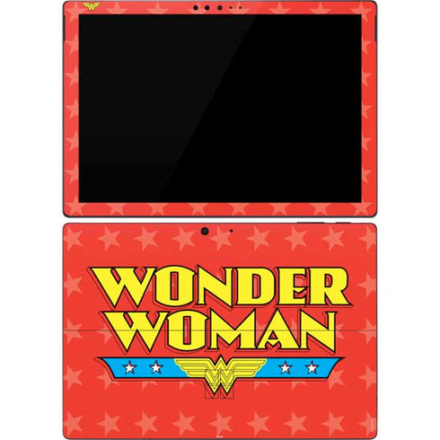 DC Comics Wonder Woman Logo Surface Pro 7 Skin