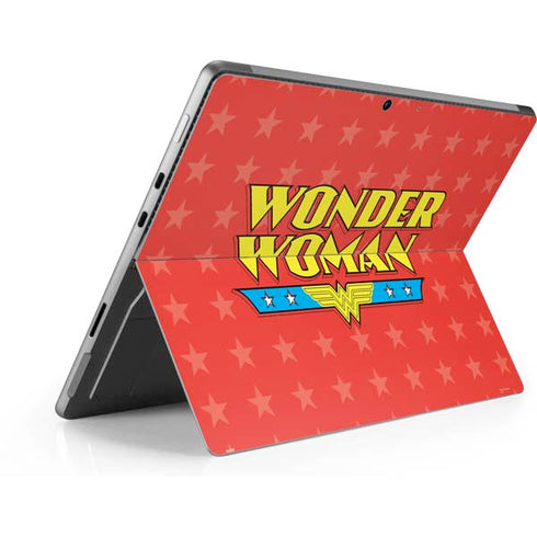 DC Comics Wonder Woman Logo Surface Pro 9 Skin