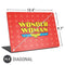 DC Comics Wonder Woman Logo Universal Laptop 16.6in (13.4 x 9.7in) Skin