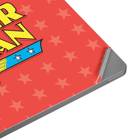 DC Comics Wonder Woman Logo Universal Laptop 16.6in (13.4 x 9.7in) Skin