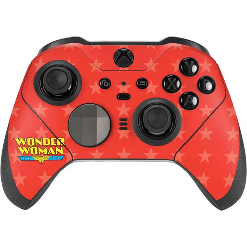 DC Comics Wonder Woman Logo Xbox Elite Wireless Controller Series 2 Skin