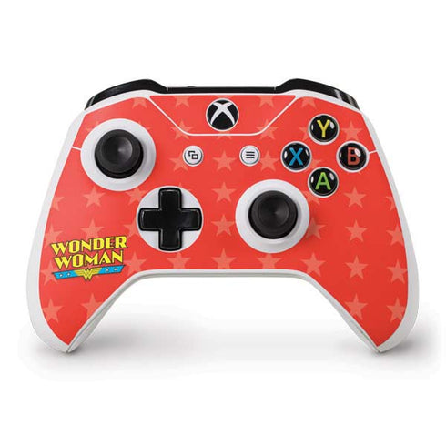 DC Comics Wonder Woman Logo Xbox One S Controller Skin