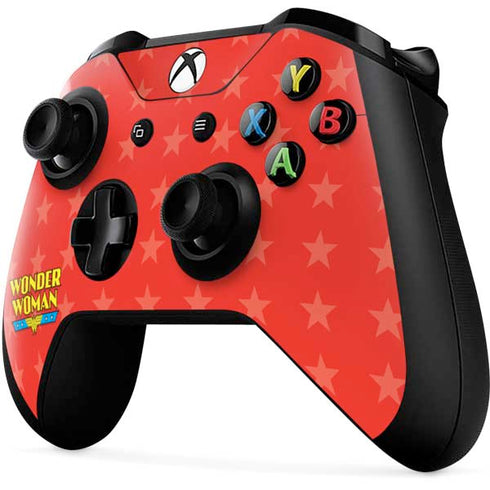 DC Comics Wonder Woman Logo Xbox One X Controller Skin